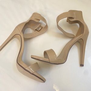 Charlotte Russe - patent leather heeled sandals